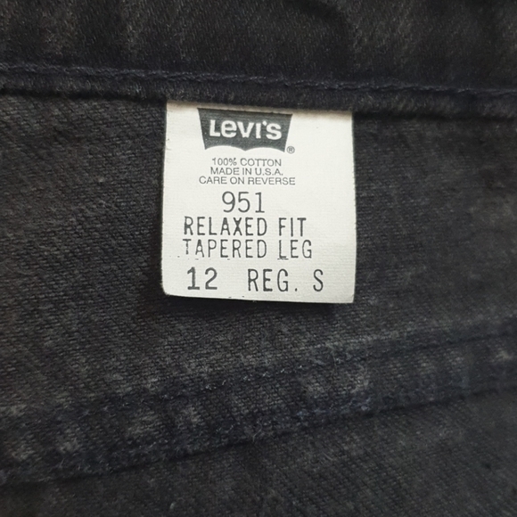 Vintage Levi Strauss Relaxed Fit Tapered Leg Jeans - Picture 5 of 12
